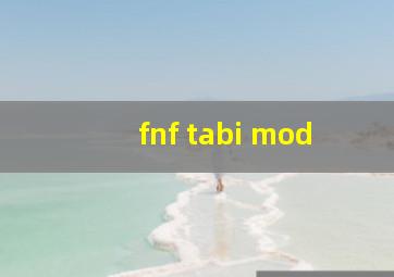 fnf tabi mod